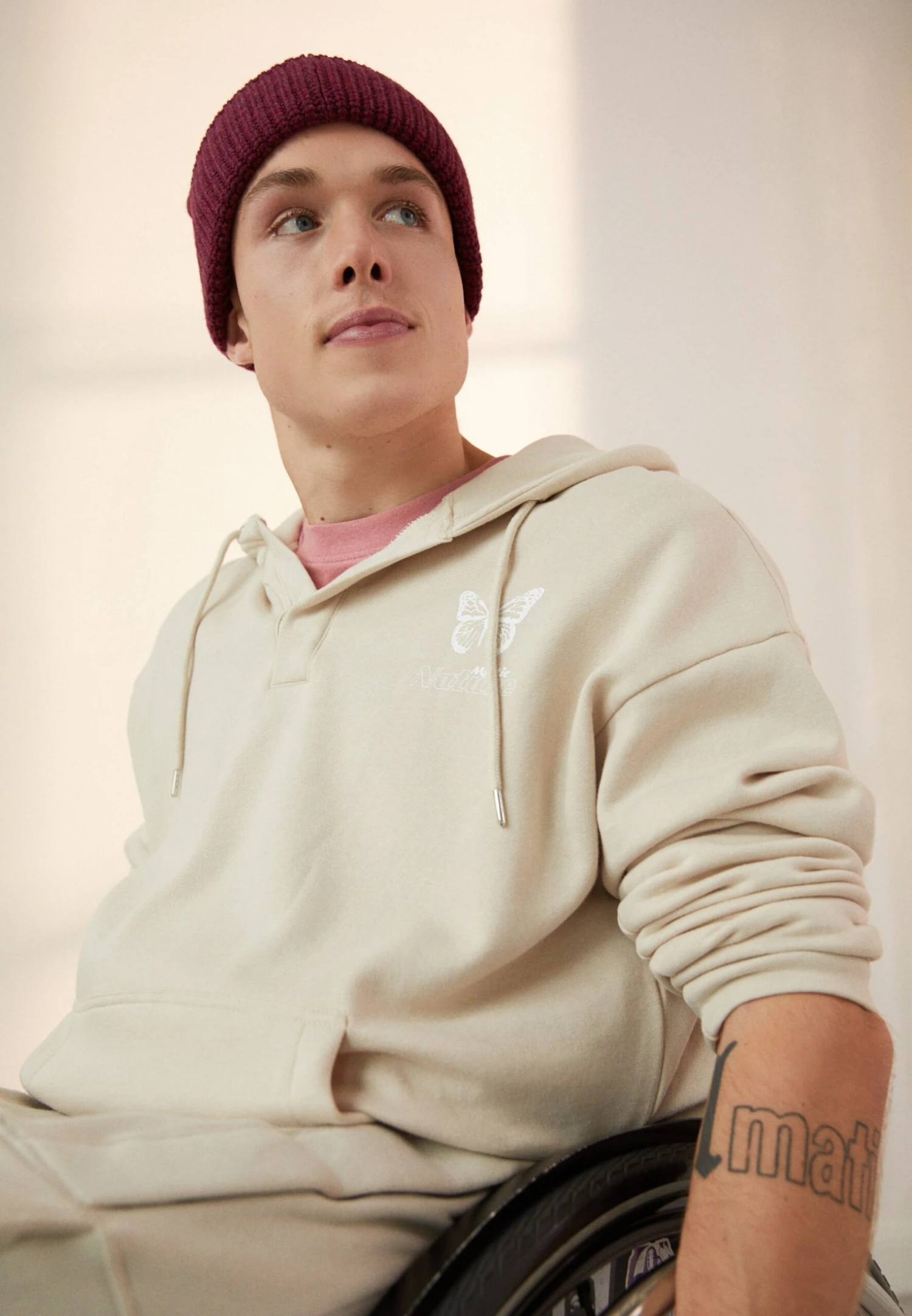 YOURTURN Unisex - Sweatshirt - Beige 3 YOURTURN Unisex - Sweatshirt - Beige