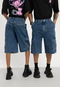 YOURTURN Unisex - Denim Shorts - Blue Denim