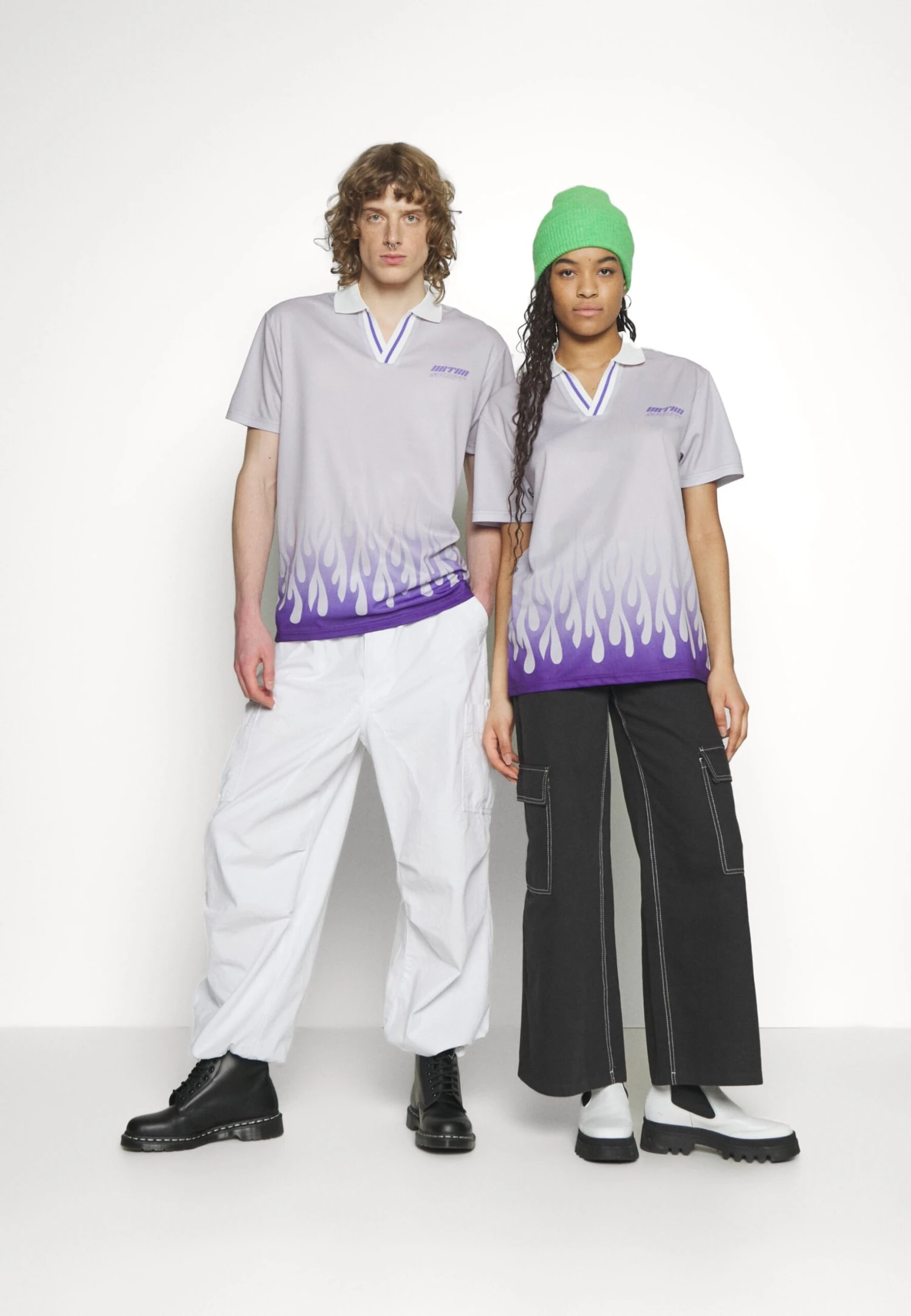 YOURTURN Unisex - Polo Shirt - White 4 YOURTURN Unisex - Polo Shirt - White - Image 2