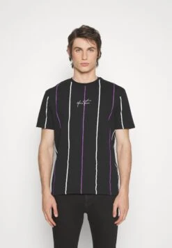 YOURTURN Unisex - Print T-Shirt - Purple