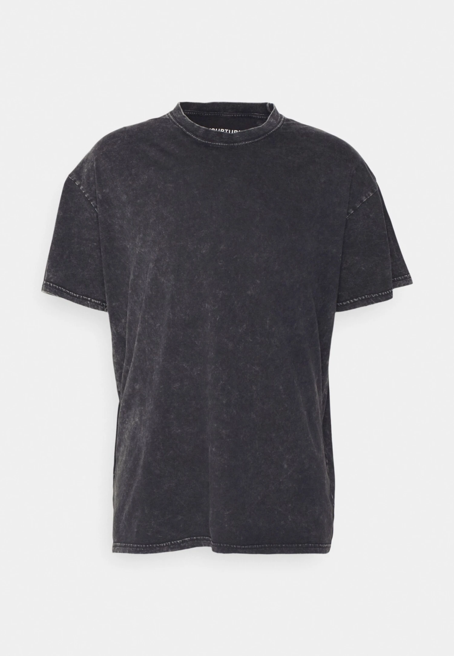 YOURTURN Unisex - Print T-Shirt - Mottled Black 7 YOURTURN Unisex - Print T-Shirt - Mottled Black - Image 5