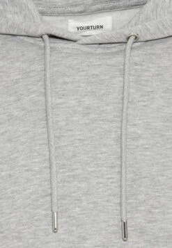 YOURTURN Unisex - Hoodie - Mottled Grey -Yourturn 046923917e3648a69f77e2fcf81104e1
