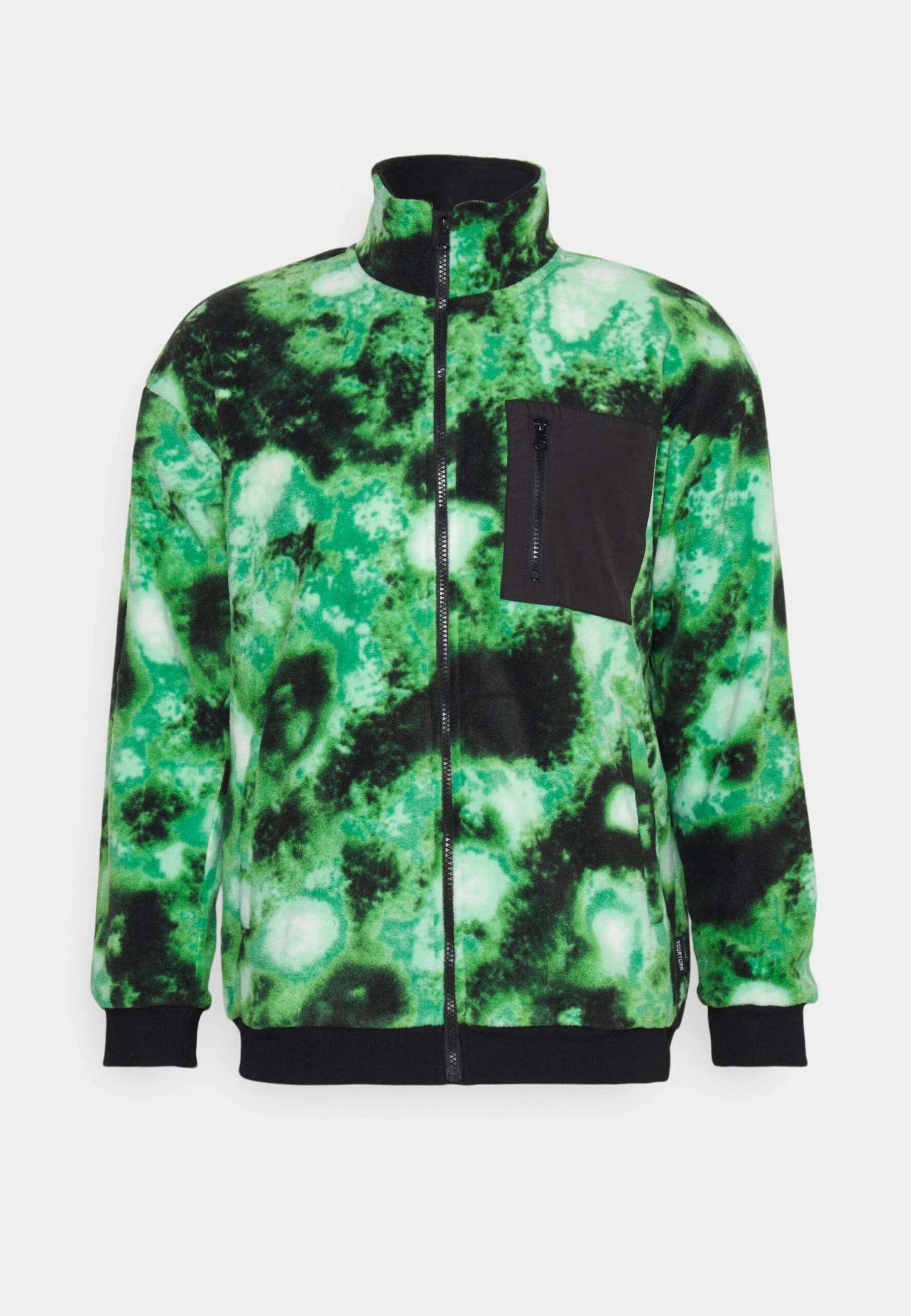 YOURTURN Unisex - Fleece Jacket - Green 7 YOURTURN Unisex - Fleece Jacket - Green - Image 5
