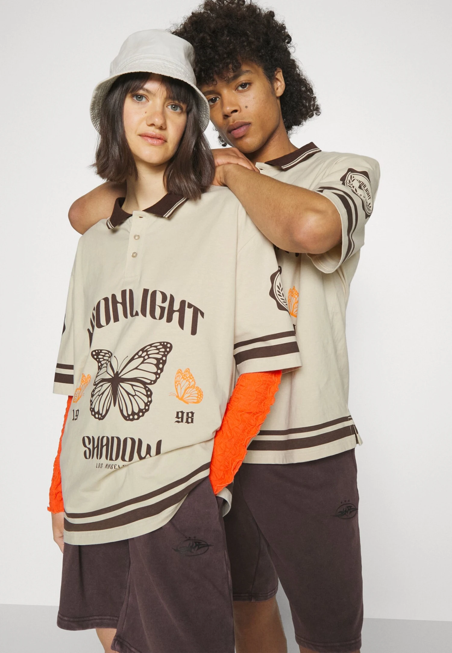 YOURTURN Unisex - Polo Shirt - Off-White 7 YOURTURN Unisex - Polo Shirt - Off-White - Image 5