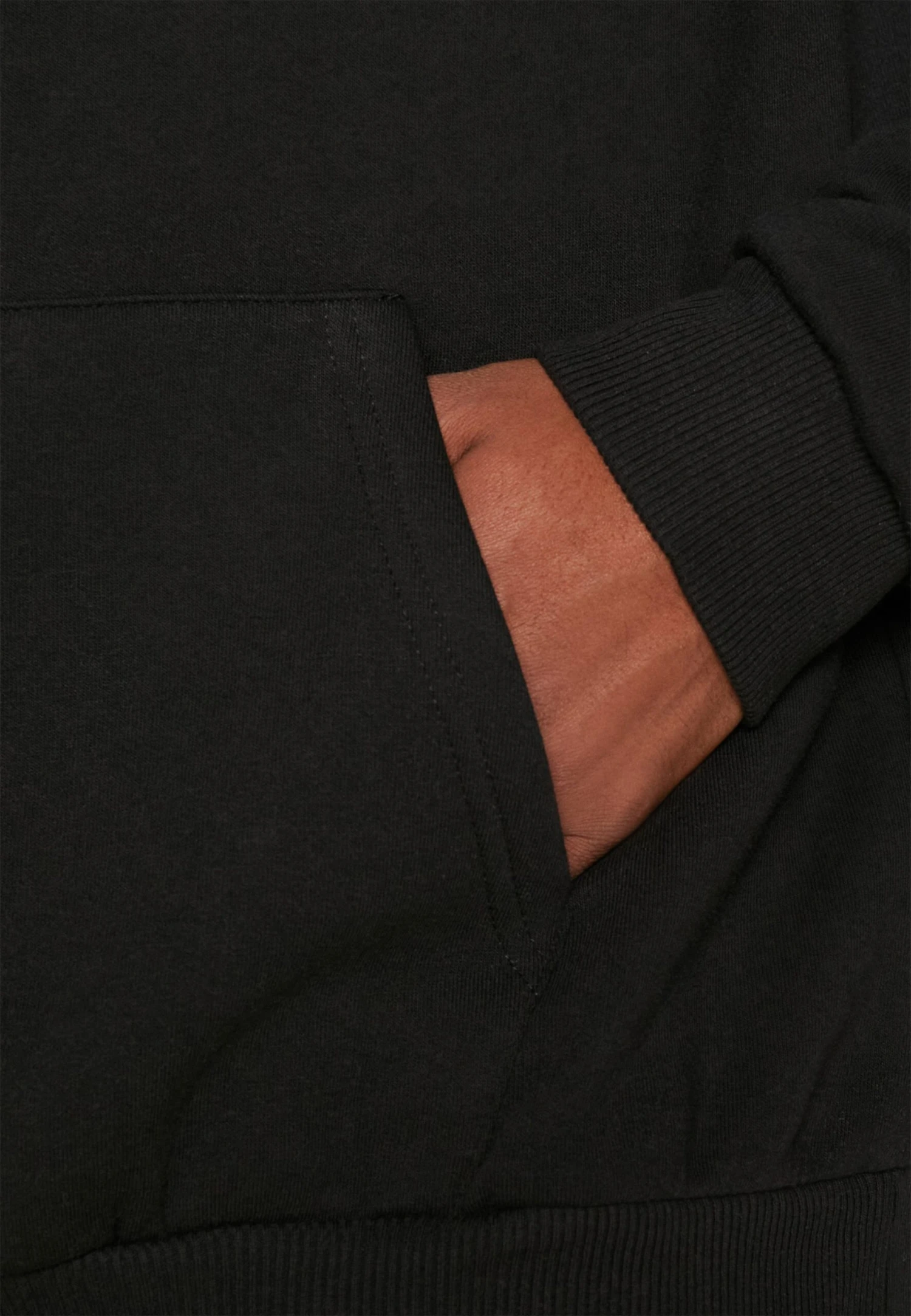 YOURTURN Yt-Zi-0122-0413Relaxed Hoodie / 802 - Black - Hoodie - 802 - Black 8 YOURTURN Yt-Zi-0122-0413Relaxed Hoodie / 802 - Black - Hoodie - 802 - Black - Image 6