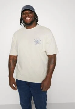 YOURTURN Print T-Shirt - Beige -Yourturn 0b83f7c5a7314979b5a2592f4f09accb