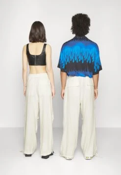 YOURTURN Genderless Parachute Unisex - Trousers - White -Yourturn 0c77b5c732f14400b52ed89d37d8294d