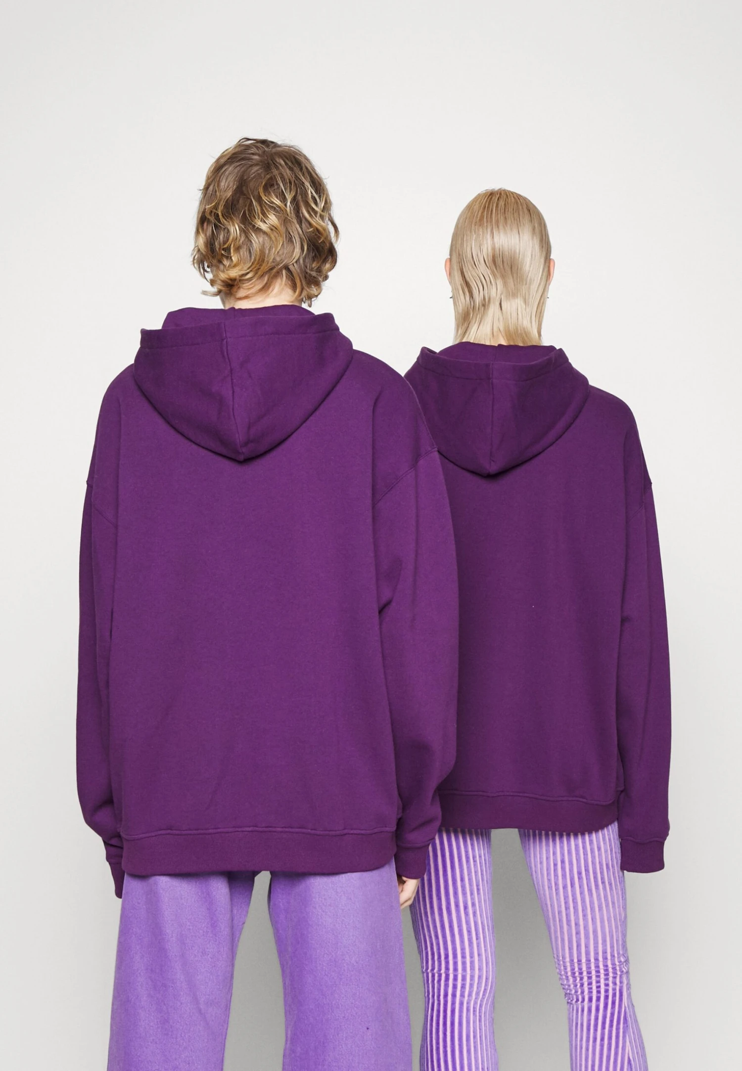 YOURTURN Unisex - Hoodie - Dark Purple 5 YOURTURN Unisex - Hoodie - Dark Purple - Image 3
