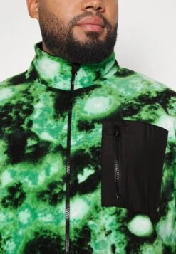 YOURTURN Fleece Jacket - Green -Yourturn 173857d8a0884f1ebba11cf259c90dfb