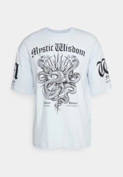 YOURTURN Unisex - Print T-Shirt - Blue -Yourturn 255a5cd007c84a2585ba9fd421da39b2