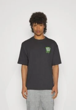 YOURTURN Snake Desire Tee Unisex - Print T-Shirt - Dark Grey