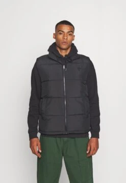 Yourturn 22 YOURTURN Puffer Vest Unisex - Waistcoat - Black