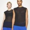 YOURTURN Sheer- Jumper - Black 1 YOURTURN Sheer- Jumper - Black -Yourturn 2e56b5f848c84a60ac868ef4d71d4cc0