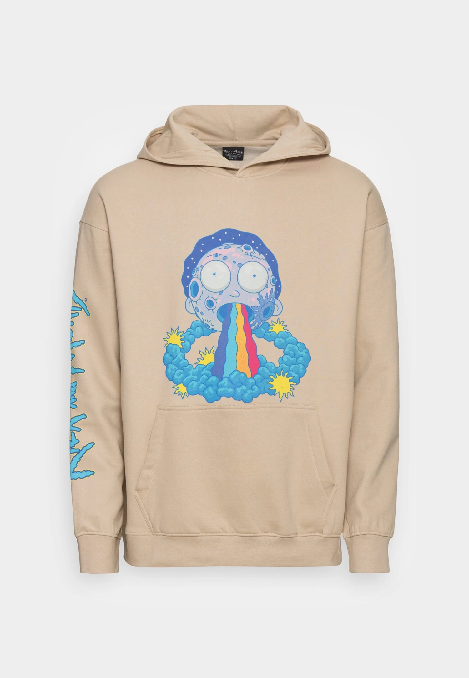 YOURTURN Rick And Morty Unisex - Hoodie - Beige 3 YOURTURN Rick And Morty Unisex - Hoodie - Beige