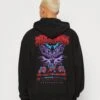 YOURTURN Darkness But- Sweatshirt - Black