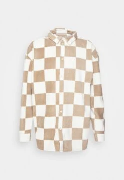 YOURTURN Unisex - Button-Down Blouse - Beige 12 YOURTURN Unisex - Button-Down Blouse - Beige -Yourturn 34137857bff24ba7aa31bd127a4f6a4e