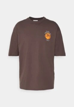 YOURTURN Unisex - Print T-Shirt - Brown 12 YOURTURN Unisex - Print T-Shirt - Brown -Yourturn 35fde50c4b494cc18c41c7eca797d928