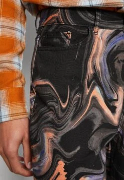 YOURTURN Phluid Unisex - Relaxed Fit Jeans - Black Denim -Yourturn 3661d88e04df46478cab0ff3f53cc34b