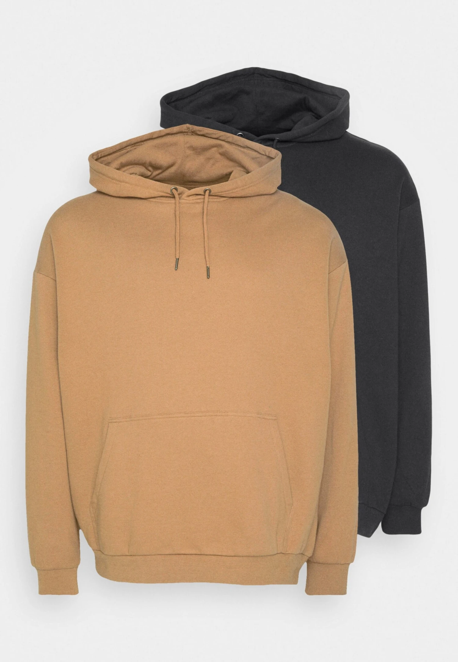 YOURTURN 2 Pack Unisex - Hoodie - Light Brown/Black 7 YOURTURN 2 Pack Unisex - Hoodie - Light Brown/Black - Image 5