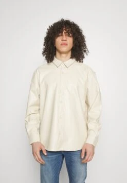 Yourturn 14 YOURTURN Unisex - Faux Leather Jacket - Beige