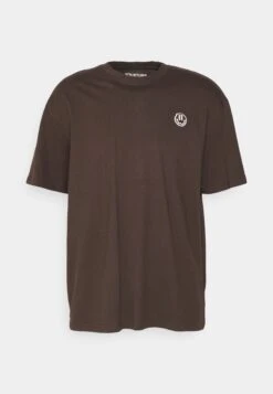 YOURTURN Unisex 2 Pack - Print T-Shirt - BrownPink -Yourturn 40780dd5e2db4647a1eb985af74f2655