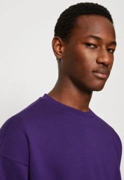 YOURTURN Unisex - Sweatshirt - Purple -Yourturn 422dece4f4c7482f84f3073fde8c2921