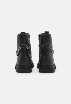 YOURTURN Unisex - Lace-Up Ankle Boots - Black 10 YOURTURN Unisex - Lace-Up Ankle Boots - Black -Yourturn 44be596590b84e39b972183b5417044b