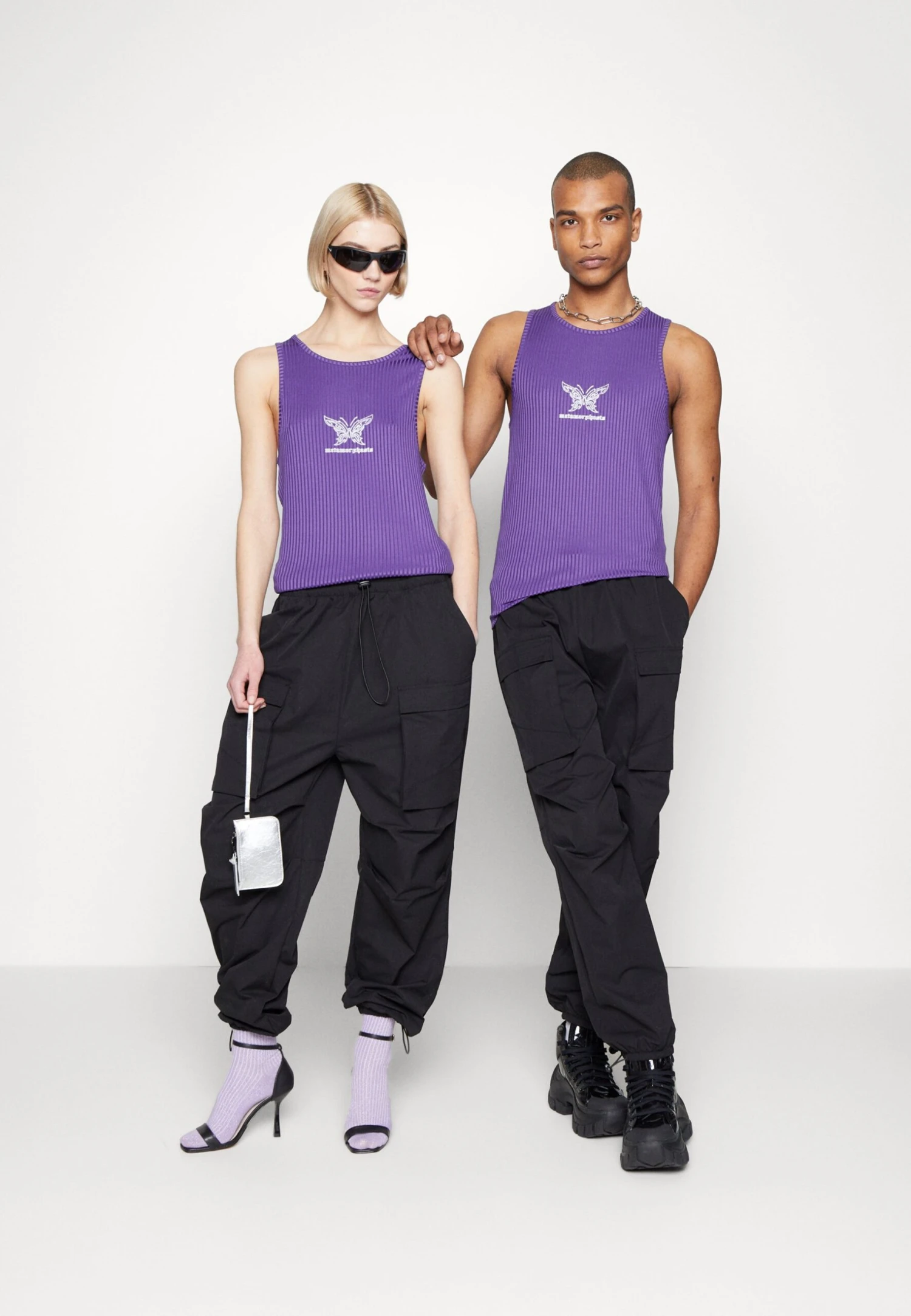 YOURTURN Unisex - Top - Purple 4 YOURTURN Unisex - Top - Purple - Image 2