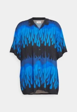 YOURTURN Unisex - Button-Down Blouse - Blue 12 YOURTURN Unisex - Button-Down Blouse - Blue -Yourturn 46bad26dd530412f877d3106d1e8f110