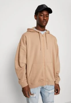 YOURTURN Unisex - Zip-Up Sweatshirt - Tan 11 YOURTURN Unisex - Zip-Up Sweatshirt - Tan -Yourturn 46f3a9eeaf8643818ae2d1519bcb37f3