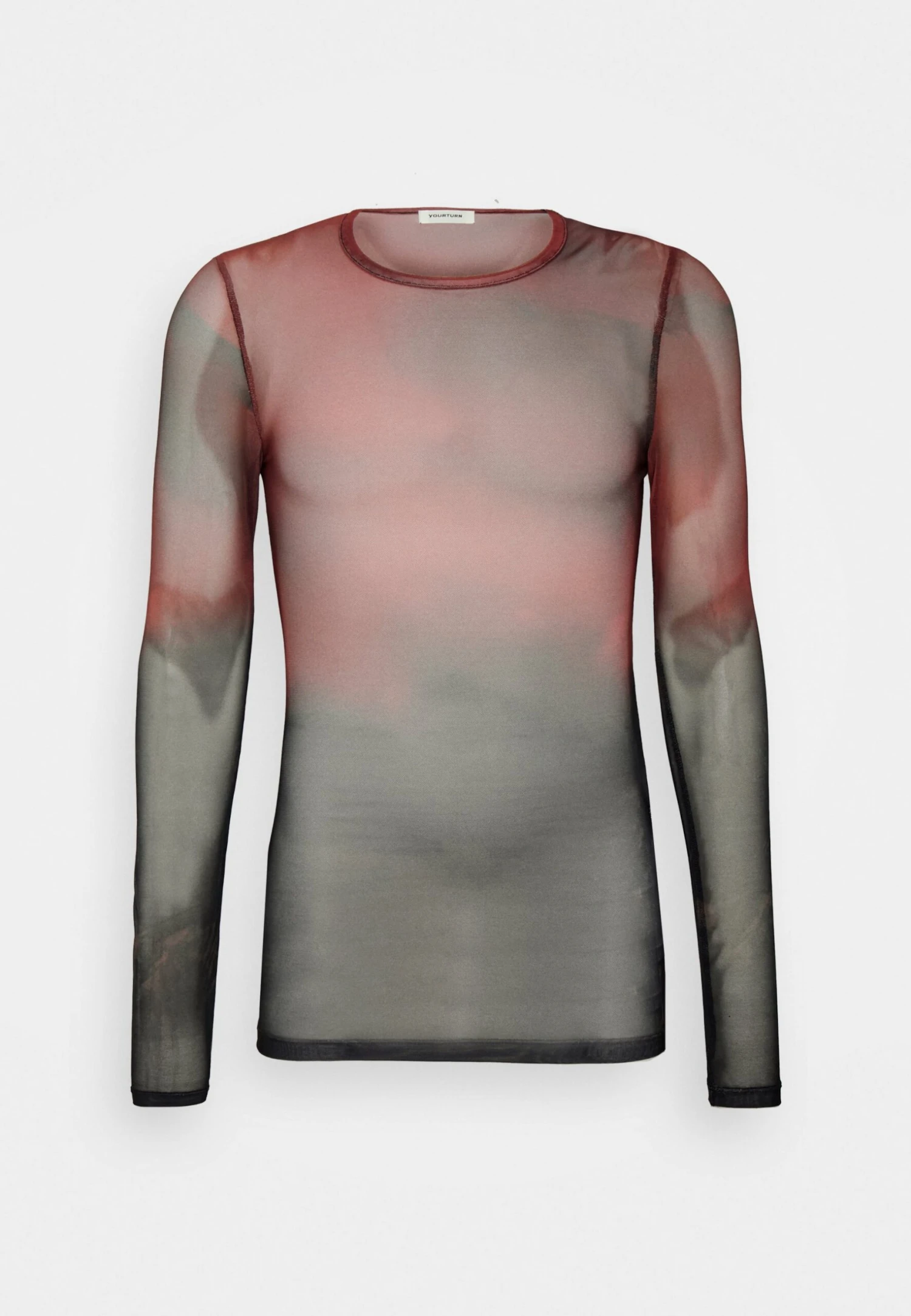 YOURTURN Unisex - Long Sleeved Top -Red 7 YOURTURN Unisex - Long Sleeved Top -Red - Image 5