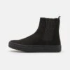 YOURTURN Unisex - Classic Ankle Boots - Black 2 YOURTURN Unisex - Classic Ankle Boots - Black -Yourturn 4fa3abca9dd2400d966324e08f298103