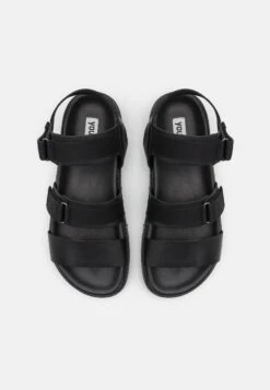 YOURTURN Unisex - Sandals - Black -Yourturn 55bdf5c06c42448396cf7be7b3e7a960