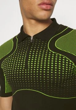 YOURTURN Unisex - Polo Shirt - Black/Green 13 YOURTURN Unisex - Polo Shirt - Black/Green -Yourturn 55d461bd263e4076ade0a1ccce803e32