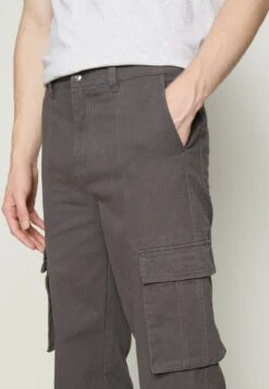 YOURTURN Unisex - Cargo Trousers - Dark Grey -Yourturn 58c6df9c04d848768eb87bd4370028cb