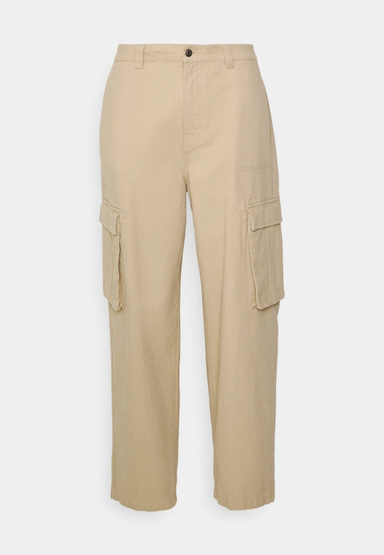 YOURTURN Unisex - Cargo Trousers - Tan 6 YOURTURN Unisex - Cargo Trousers - Tan - Image 4