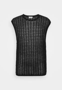 YOURTURN Sheer- Jumper - Black -Yourturn 60d3b8d5a1ac4a078d1f365648cca621