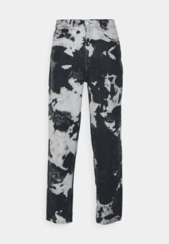 YOURTURN Unisex Moonwash Unisex - Relaxed Fit Jeans - Black -Yourturn 63a59d7327164861abcb6b5e128ec972