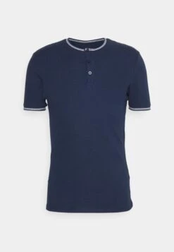 YOURTURN Unisex - Basic T-Shirt - Dark Blue -Yourturn 649fd3bd5cfa4f54a8d92782f1194fb6