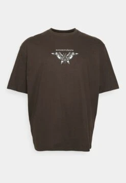 YOURTURN Print T-Shirt - Brown 12 YOURTURN Print T-Shirt - Brown -Yourturn 65b23aeaf77a4c1e84cd5ce13c000801