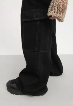 YOURTURN Unisex - Relaxed Fit Jeans - Black Denim -Yourturn 66f5387c2aaf4b5e96961ec137ee6af6