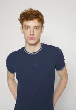 YOURTURN Unisex - Basic T-Shirt - Dark Blue -Yourturn 6cd288a29dea4a3faf52bf76cc63082a