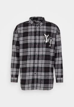 YOURTURN Unisex - Button-Down Blouse - White/Black 12 YOURTURN Unisex - Button-Down Blouse - White/Black -Yourturn 6ef79e66e0c24fa79be63c30f4b672df