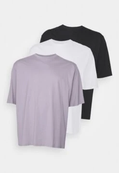YOURTURN Unisex 3 Pack- Basic T-Shirt - White/Lilac/Black 23 YOURTURN Unisex 3 Pack- Basic T-Shirt - White/Lilac/Black -Yourturn 74a88e3257534b588c923bdfe378d85a