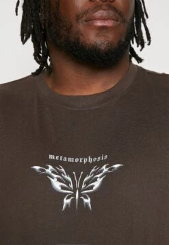 YOURTURN Print T-Shirt - Brown 13 YOURTURN Print T-Shirt - Brown -Yourturn 7673a818b5884438a6f91f8b31d112e1