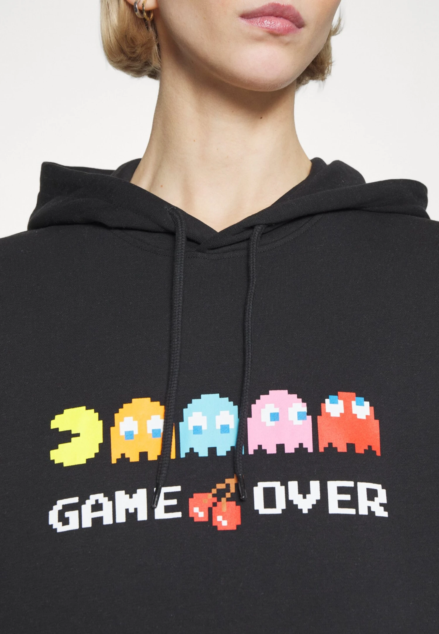 YOURTURN Pac-Man Unisex - Sweatshirt - Black 8 YOURTURN Pac-Man Unisex - Sweatshirt - Black - Image 6