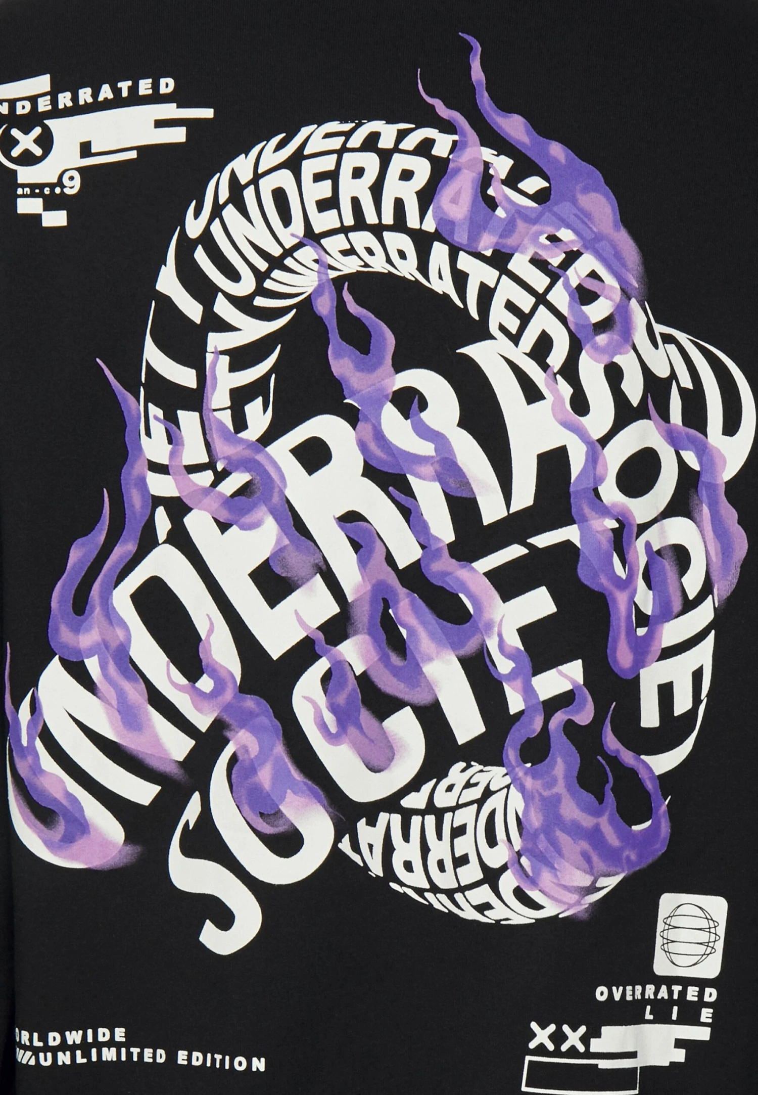 YOURTURN Unisex - Sweatshirt - Black 7 YOURTURN Unisex - Sweatshirt - Black - Image 5