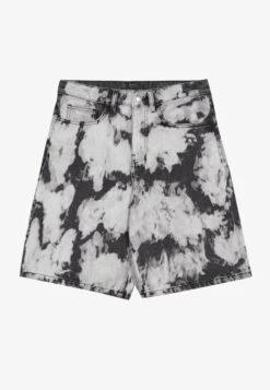 YOURTURN Unisex - Denim Shorts - Black Denim -Yourturn 822620e1fd364480a3d07154b4b3c5c3