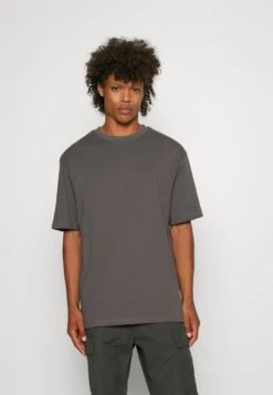 YOURTURN 3Pack Unisex - Basic T-Shirt - White/Dark Grey /Dark Brown -Yourturn 8446bb65aa8c4f748e53fa465d32e18f