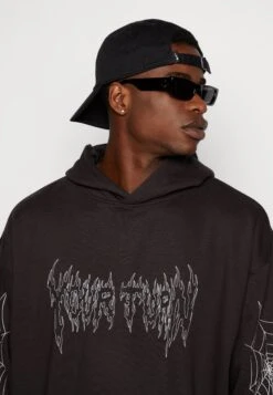YOURTURN Spiderweb Unisex - Hoodie - Black 11 YOURTURN Spiderweb Unisex - Hoodie - Black -Yourturn 877522faa1f24f66bef4da2574f5133a